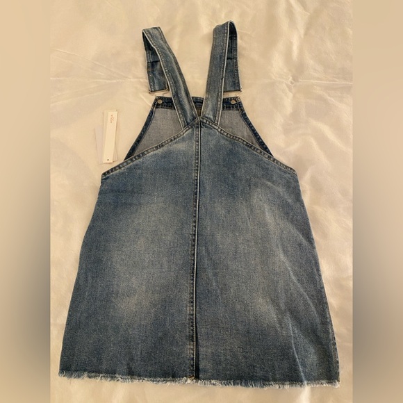 Aqua Girl Kids Denim Distressed Jumper Size XL NWT - Picture 2 of 4